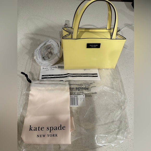 Kate Spade Sam Icon Leather Mini Tote - Picture 8 of 15